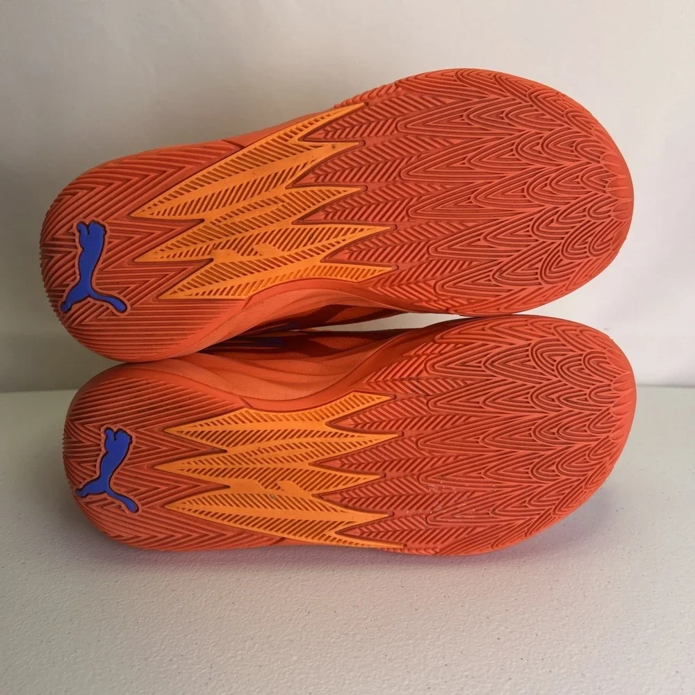 Puma MB.02 LaMelo Ball Supernova Orange Fiery Coral 377403-01 GS Size 4.5Y
